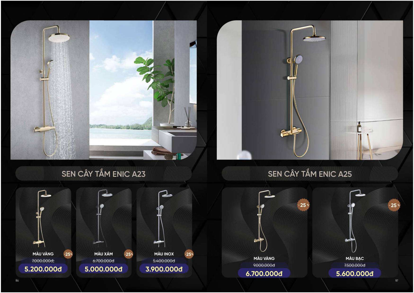 Bảng giá và Catalogue Thiết bị vệ sinh thông minh ENIC /Page 43